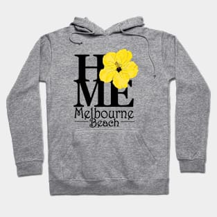 HOME Melbourne Beach Yellow Hibiscus Hoodie